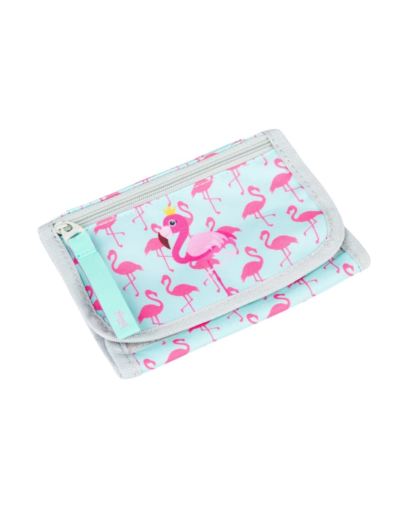 Baagl-Brustbeutel-Flamingo-grau