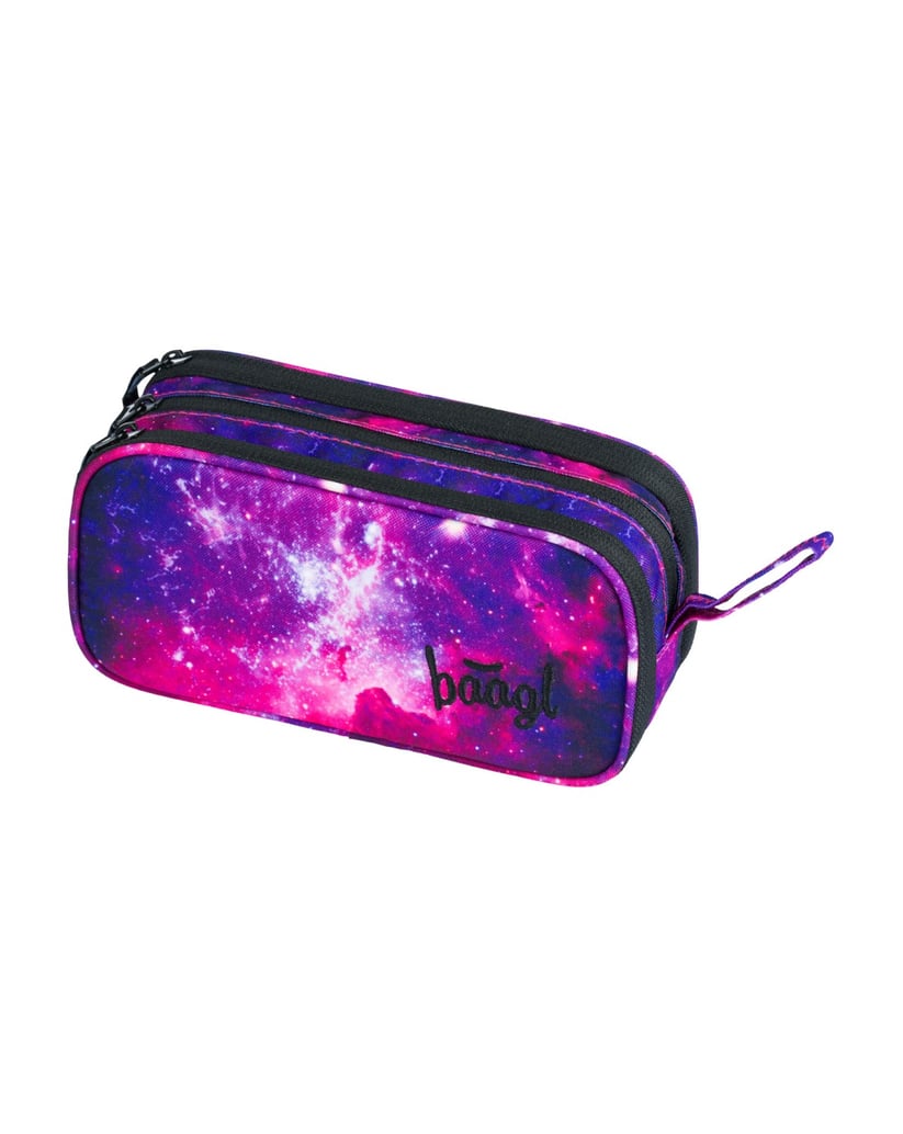 Baagl-Student-Federmäppchen-Etue-Galaxy-lila
