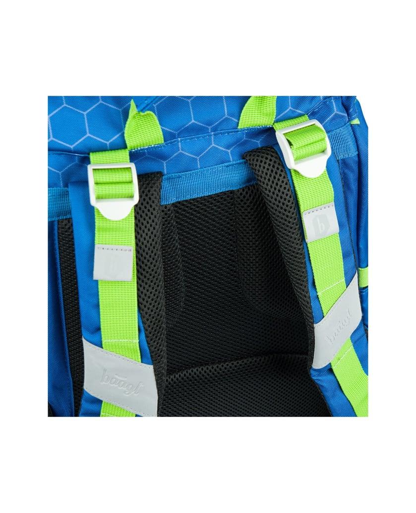 Baagl-Airy-Fussball-Ball-Rucksack-Set-3tlg-blau
