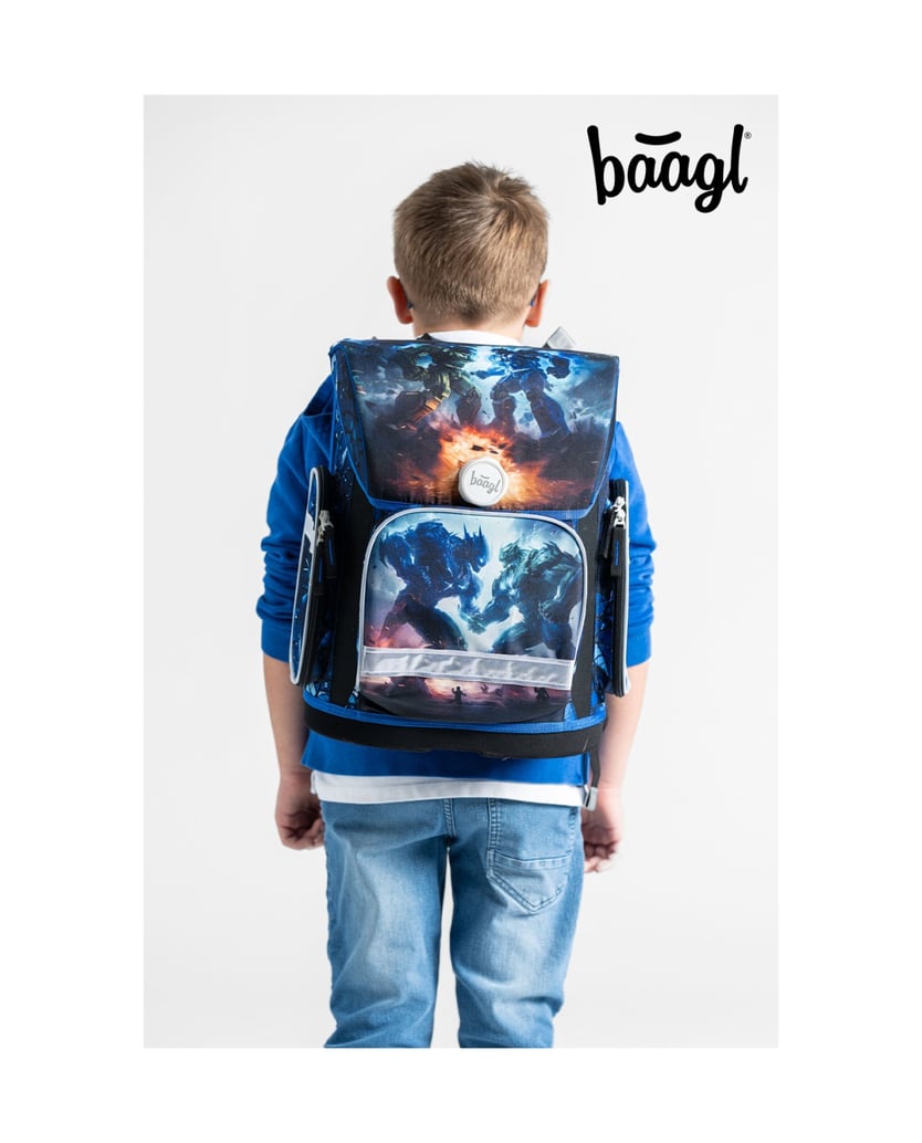 Baagl-Ergo-Roboter-Schulranzen-Set-3tlg-blau
