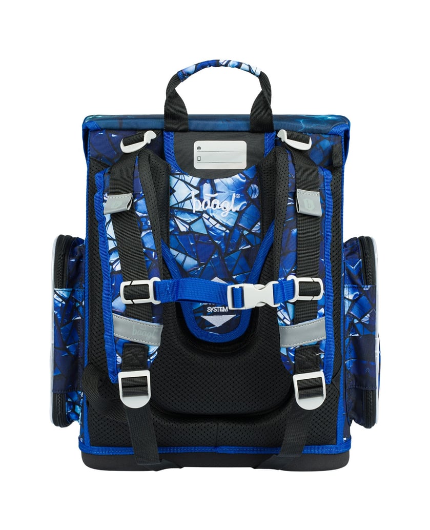Baagl-Ergo-Roboter-Schulranzen-Set-3tlg-blau