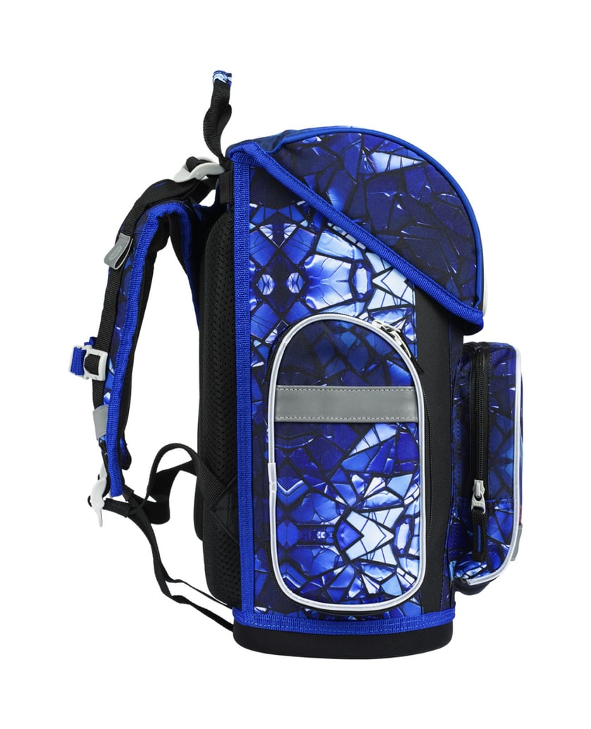 Baagl-Ergo-Roboter-Schulranzen-Set-3tlg-blau