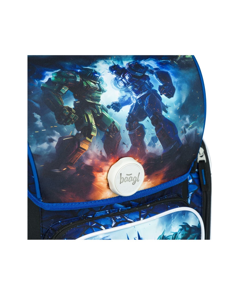 Baagl-Ergo-Roboter-Schulranzen-Set-3tlg-blau