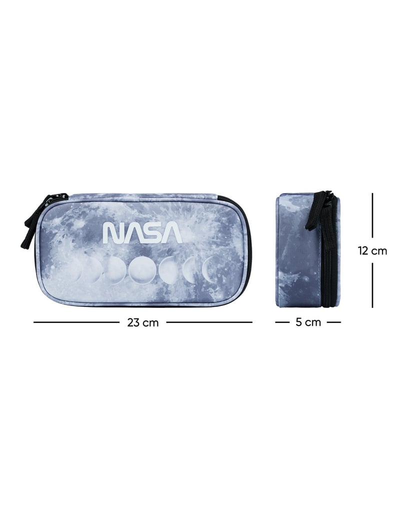 Baagl-Skate-NASA-Grey-Rucksack-Set-3tlg-grau