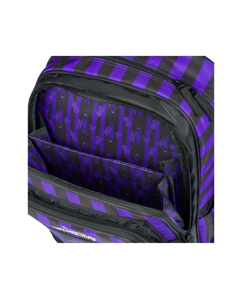 Baagl-Schulrucksack-Cubic-Wednesday-schwarz