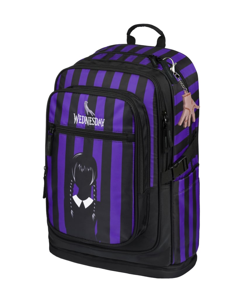 Baagl-Schulrucksack-Cubic-Wednesday-schwarz