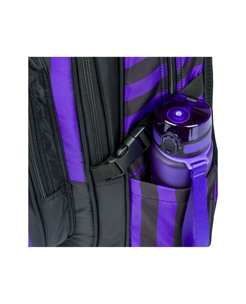 Baagl-Schulrucksack-Cubic-Wednesday-schwarz