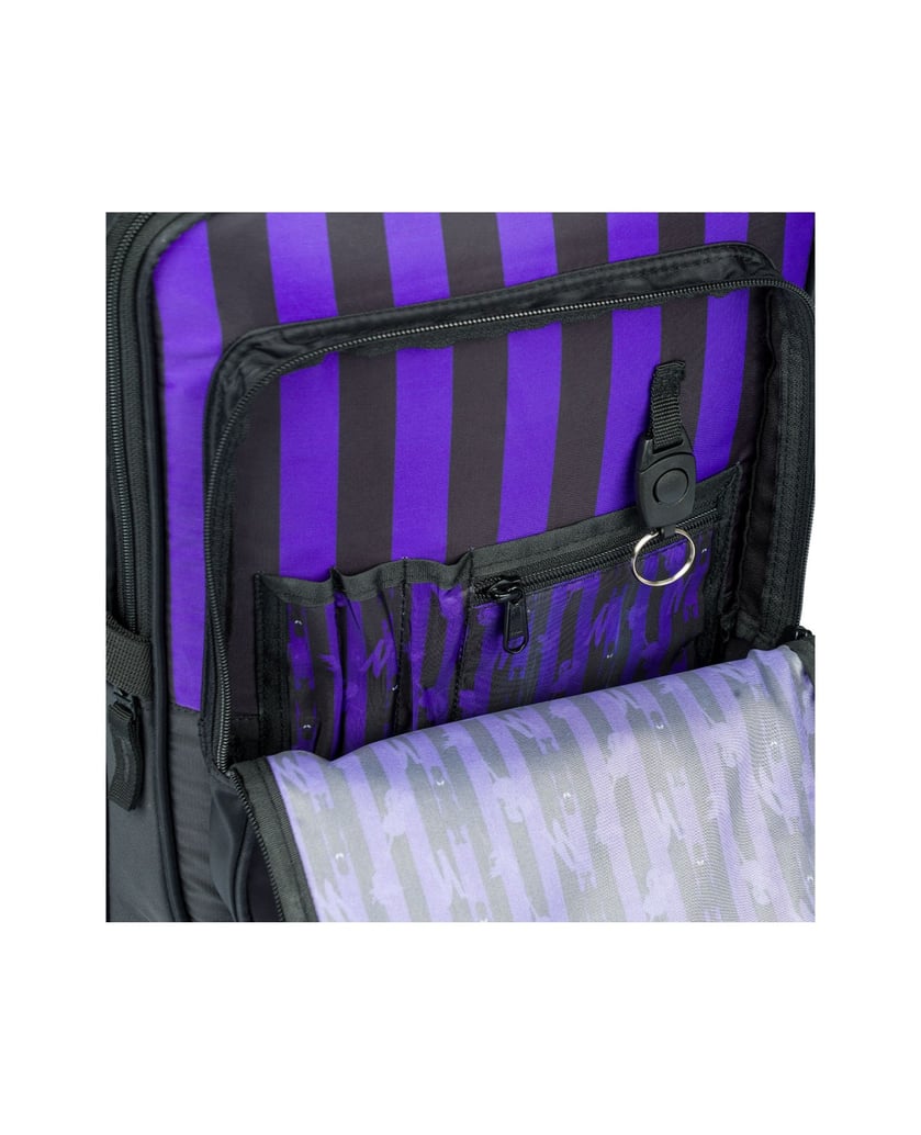 Baagl-Schulrucksack-Cubic-Wednesday-schwarz