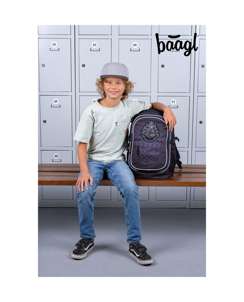 Baagl-Schulrucksack-Core-HP-Hogwarts-Schwarz-schwarz