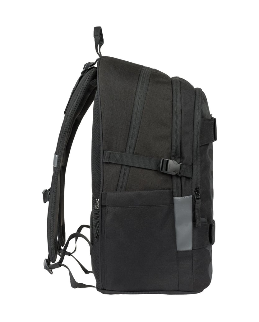 Baagl-Schulrucksack-Skate-Uni-Schwarz-schwarz