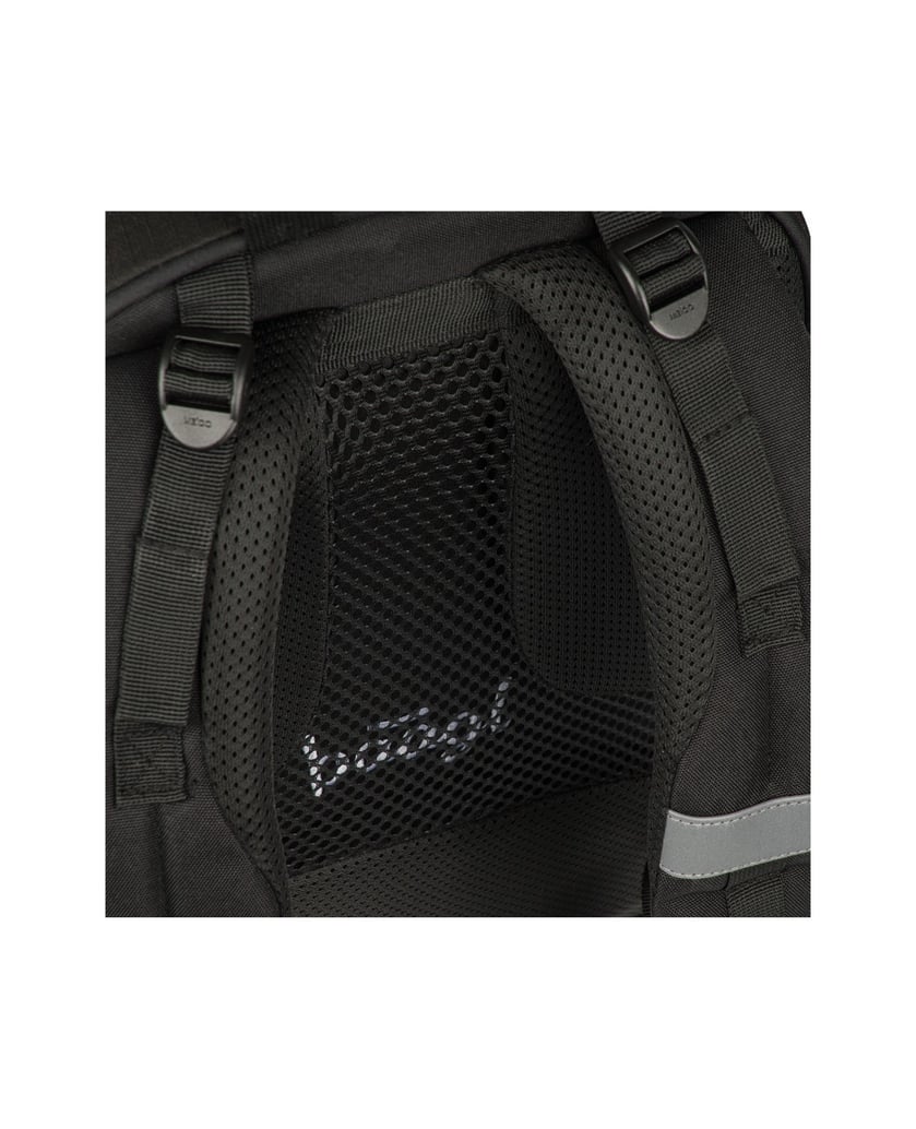 Baagl-Schulrucksack-Skate-Uni-Schwarz-schwarz