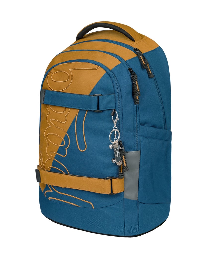 Baagl-Skate-max-Duo-Rucksack-Set-3tlg-blau
