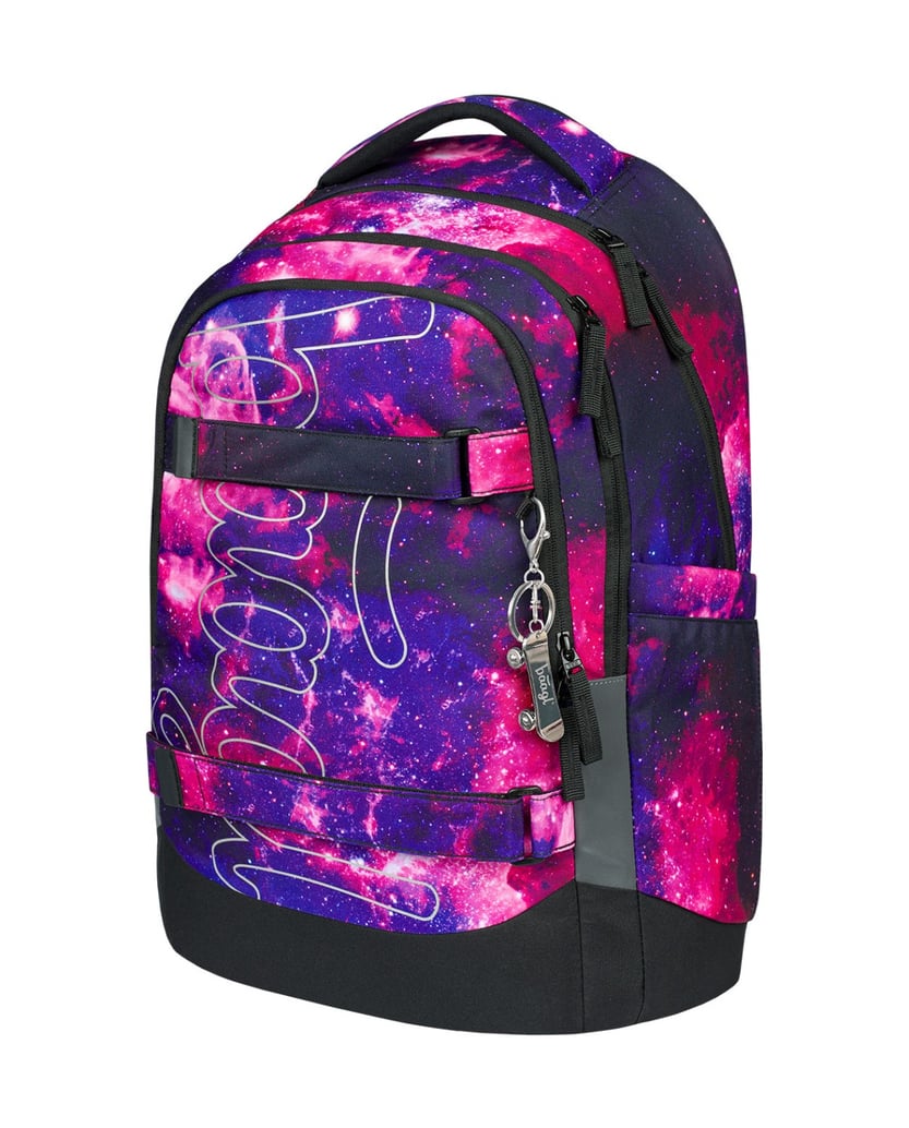 Baagl-Skate-max-Galaxy-Rucksack-Set-3tlg-lila