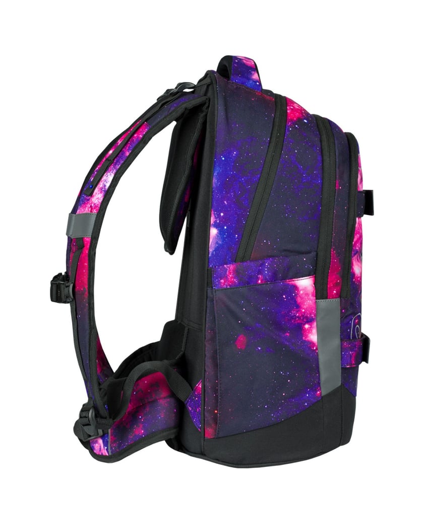 Baagl-Skate-max-Galaxy-Rucksack-Set-3tlg-lila
