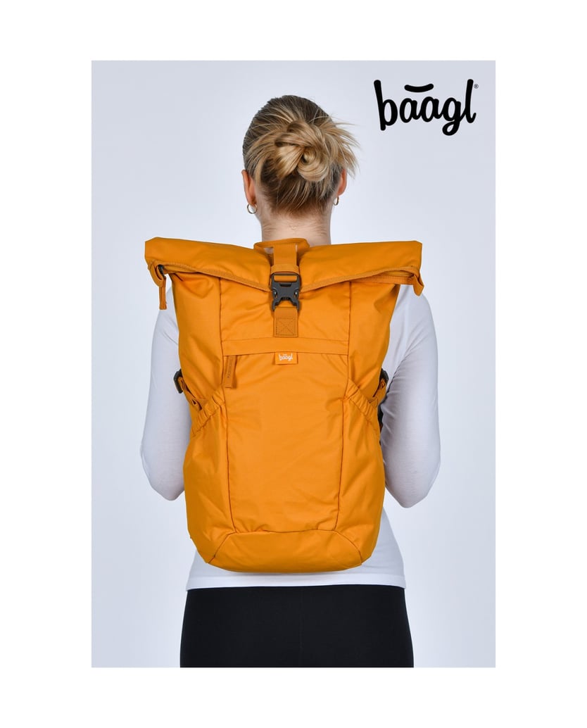 Baagl-Rucksack-Roll-Gelb