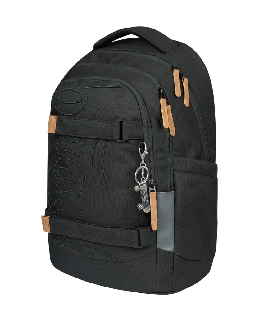 Baagl-Skate-max-Darkness-Rucksack-Set-5tlg-schwarz