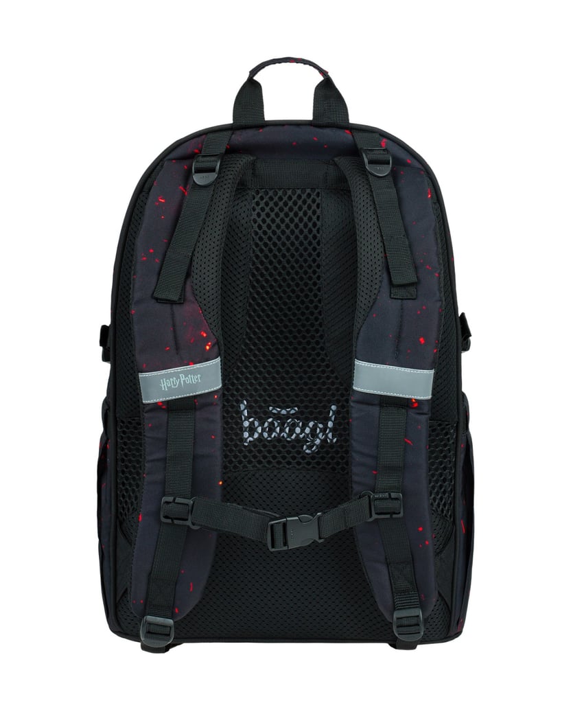 Baagl-Core-HP-Phönix-Rucksack-Set-3tlg-schwarz