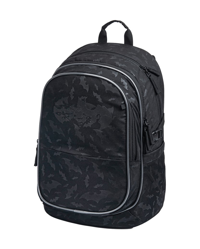 Baagl-Core-Batman-Schwarz-Rucksack-Set-3tlg-schwarz