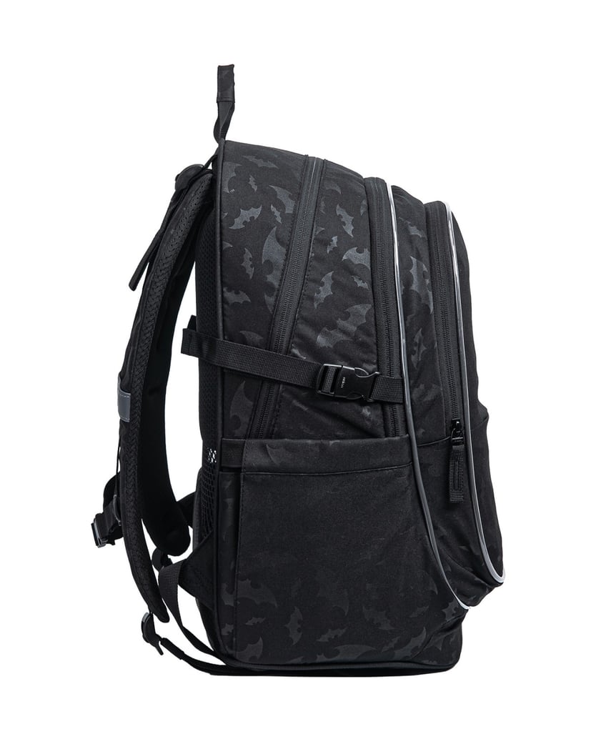 Baagl-Core-Batman-Schwarz-Rucksack-Set-3tlg-schwarz