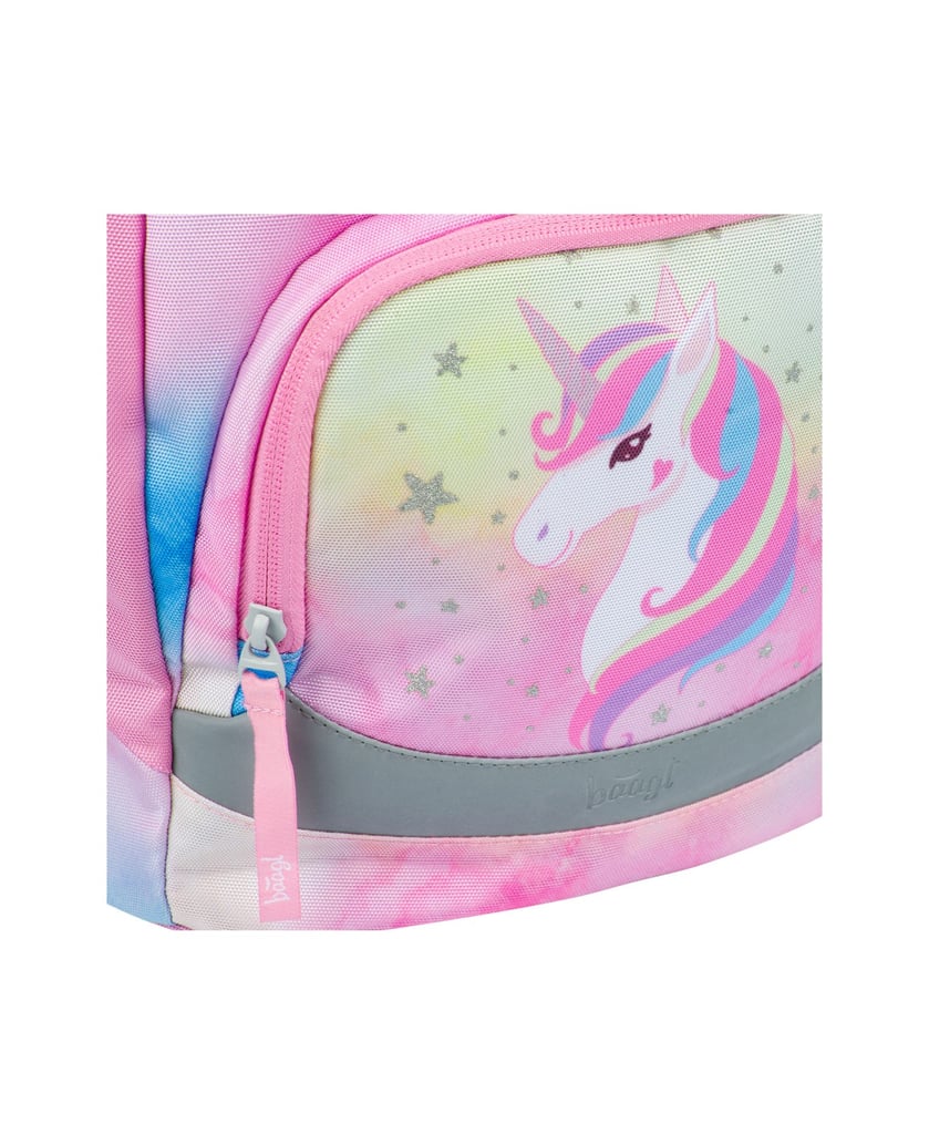 Baagl-Schulrucksack-Airy-Rainbow-Unicorn-rosa