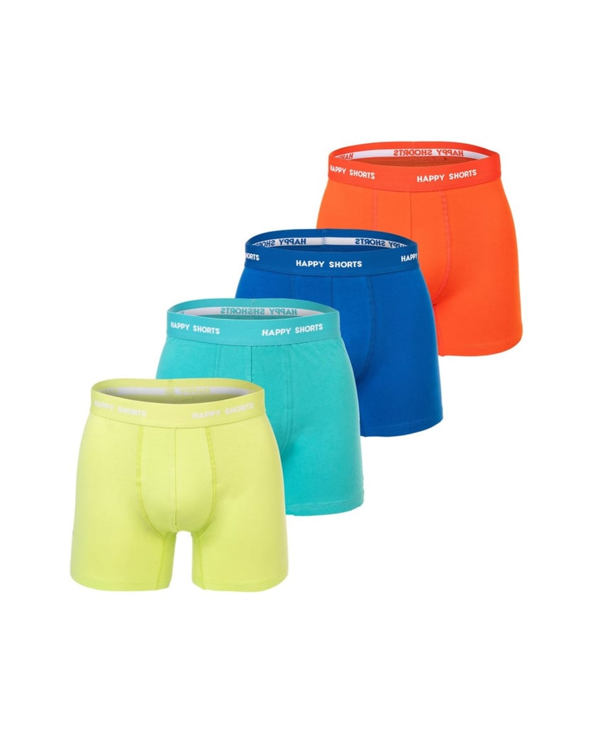 Happy-Shorts-Herren-Boxershort-4er-Pack-4-Pack-MEN-mehrfarbig-