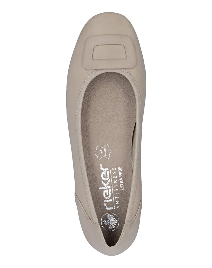 Rieker-Ballerinas-43453-beige