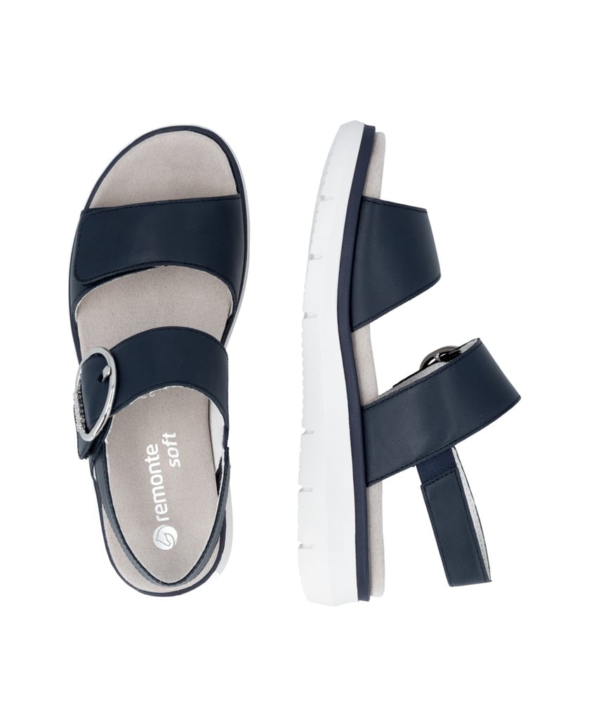 Remonte-Riemchensandalen-D2K50-blau