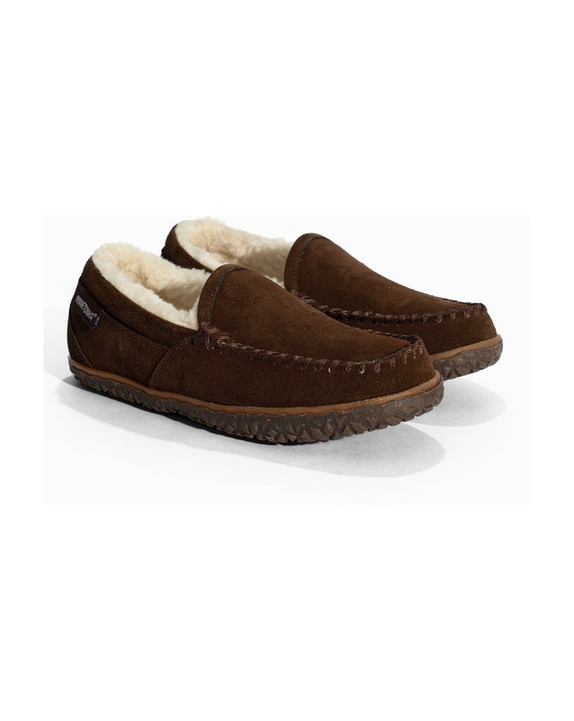 MINNETONKA-Tempe-leather-Loafers-braun