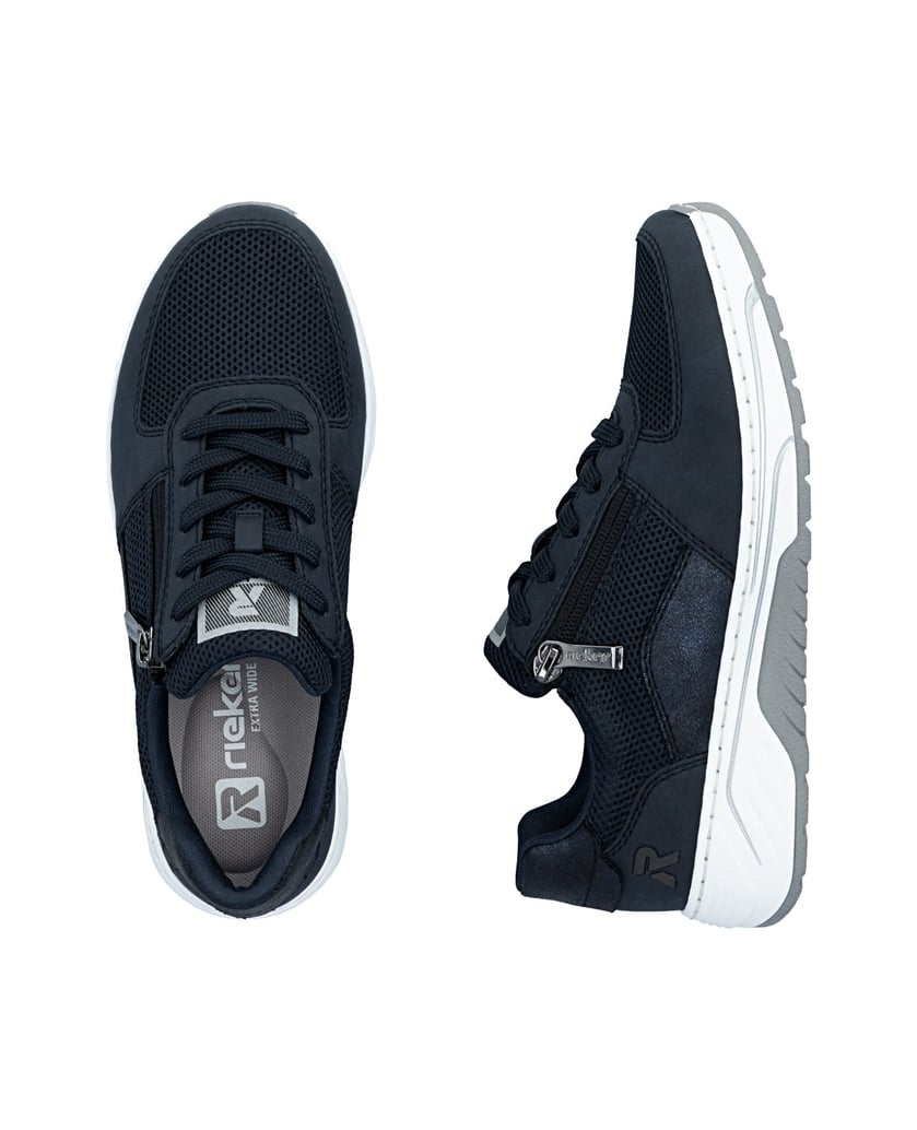 Rieker-Sneaker-Low-53101-blau