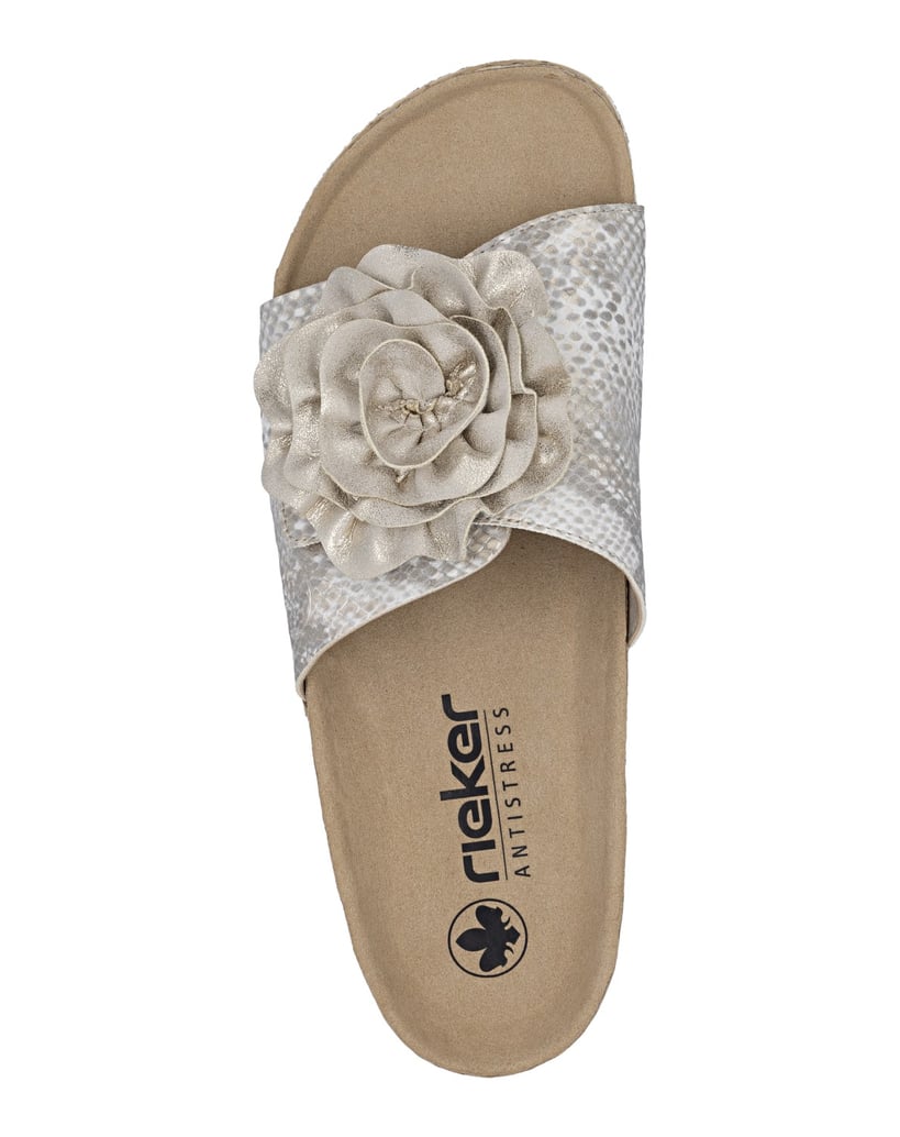 Rieker-Pantoletten-69562-gold