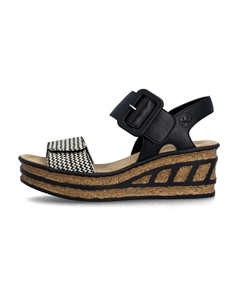 Rieker-Keilsandaletten-68172-schwarz