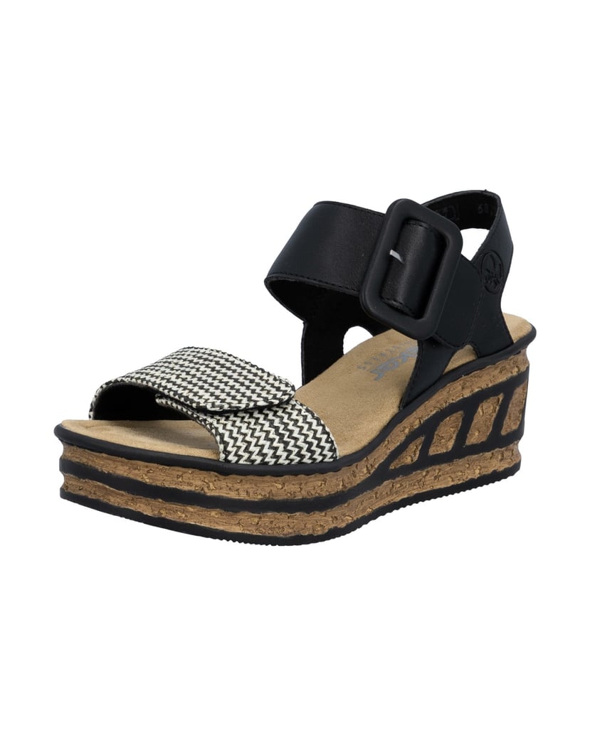 Rieker-Keilsandaletten-68172-schwarz