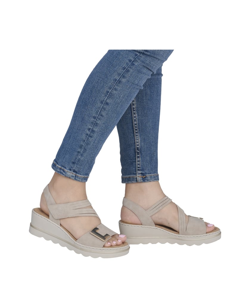 Rieker-Keilsandaletten-67410-beige
