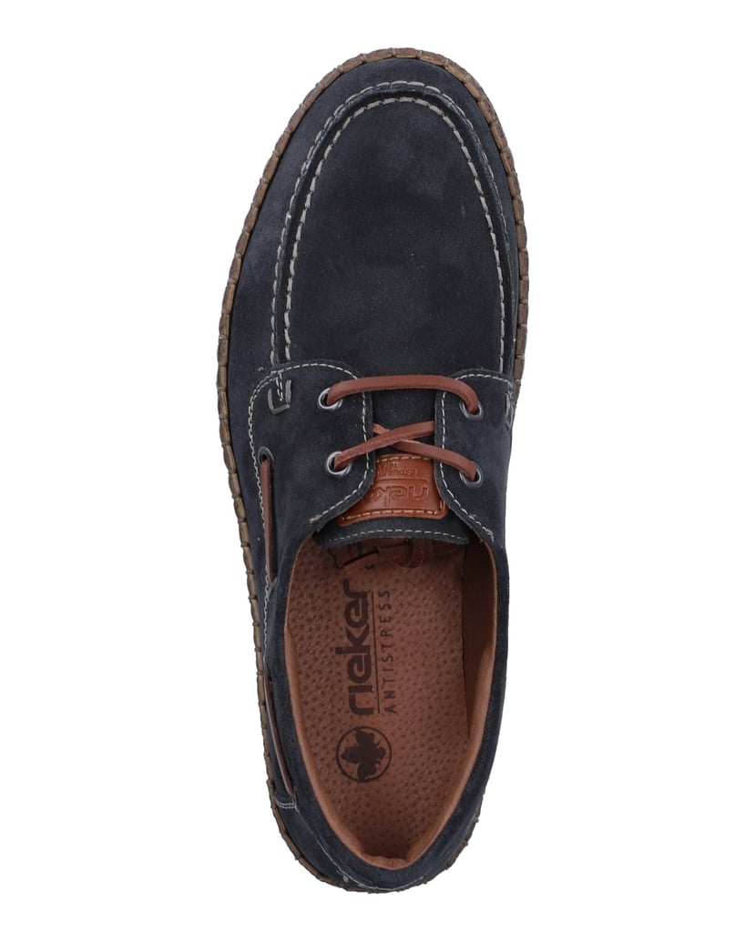 Rieker-Schnürschuhe-B5220-blau