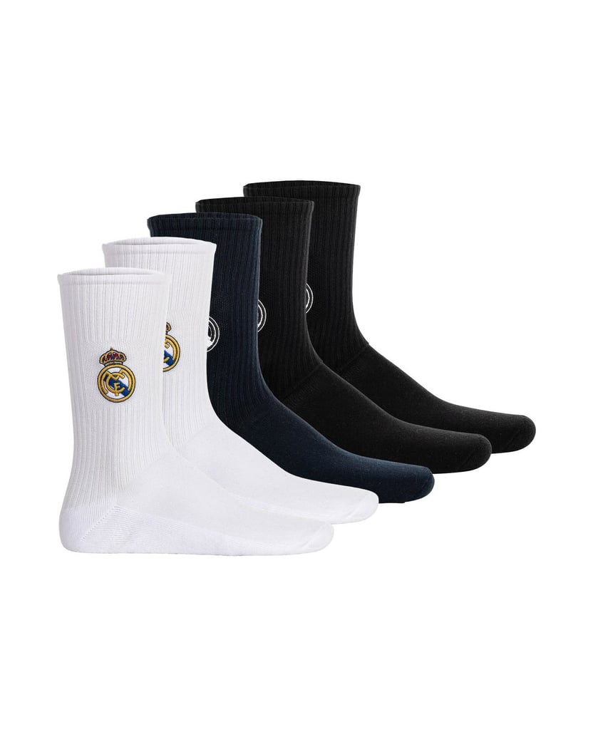 Real-Madrid-Unisex-Socken-5er-Pack-RM-Crew-Socks-5-Pack-Embroidery-mehrfarbig-