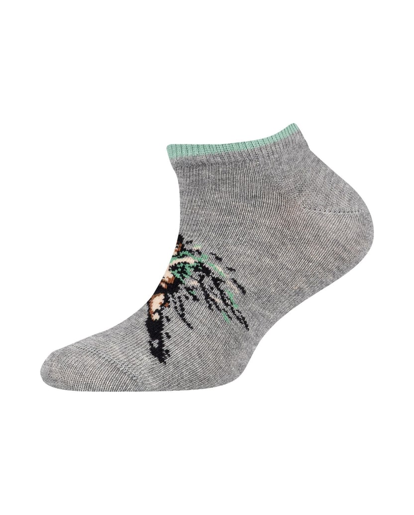 Camano-Sneakersocken-motiv-schwarz