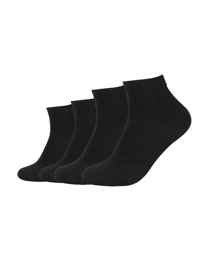 Camano-Kurzsocken-bamboo-schwarz