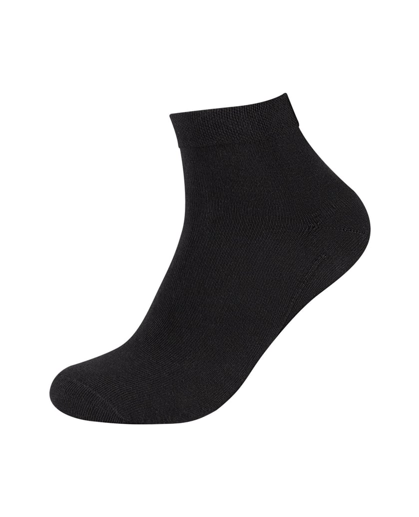 Camano-Kurzsocken-bamboo-schwarz