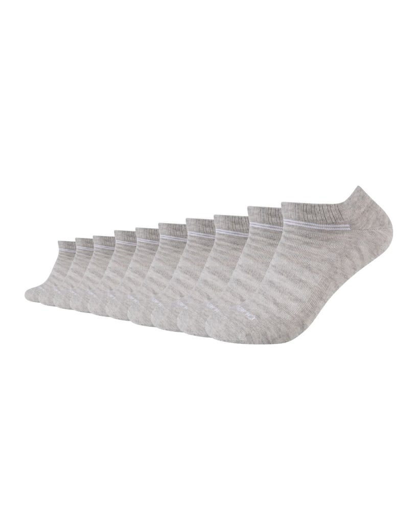 Camano-Sneakersocken-Mesh-Ventilation-hellgrau