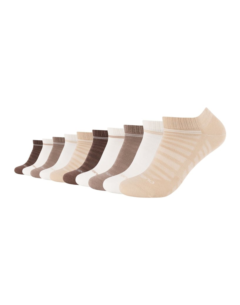 Camano-Sneakersocken-Mesh-Ventilation-beige