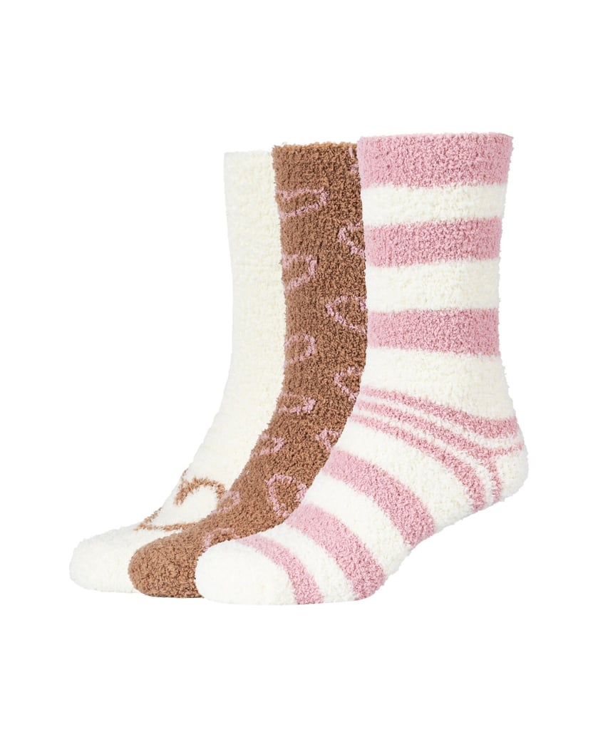 Camano-Kuschelsocken-cosy-patterned-with-gift-box-schwarz
