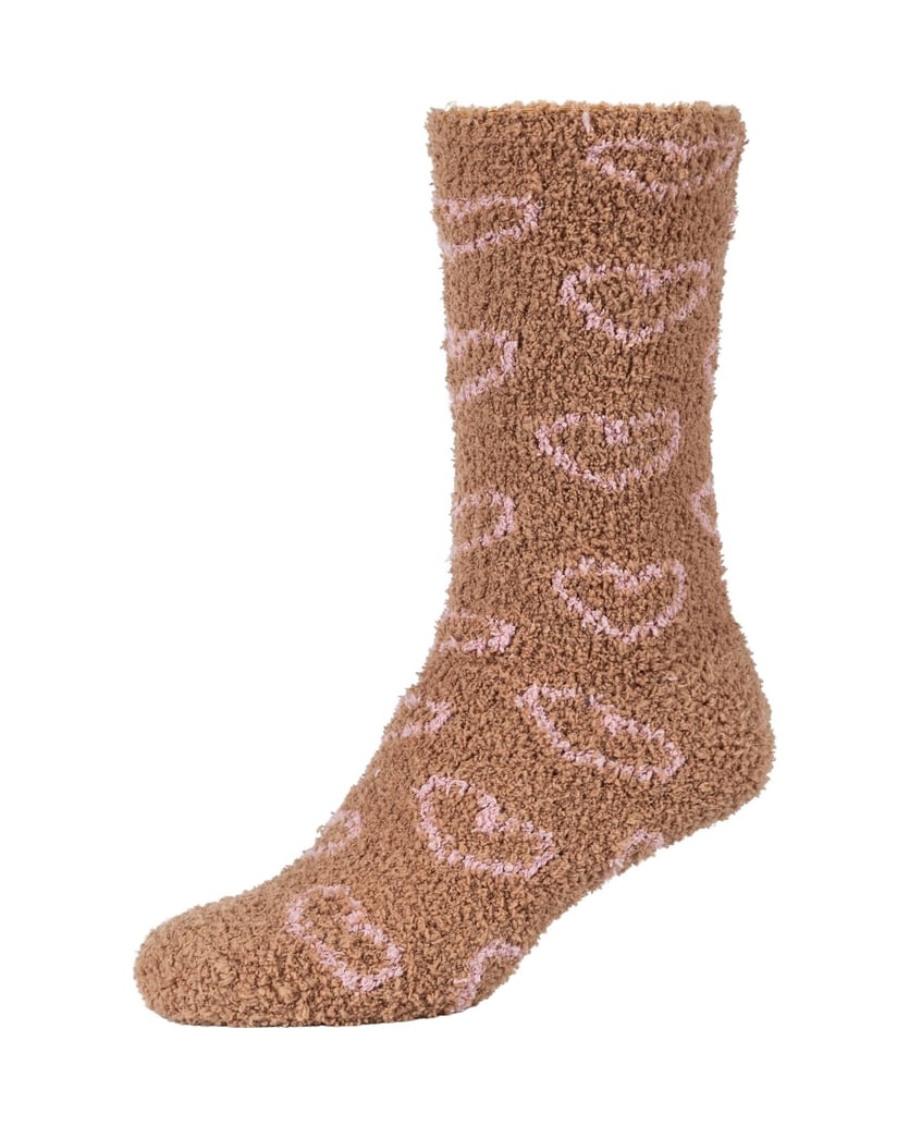 Camano-Kuschelsocken-cosy-patterned-with-gift-box-schwarz