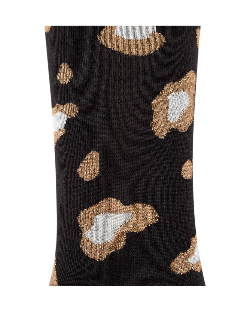 Camano-Socken-silky-touch-lurex-leopard-schwarz