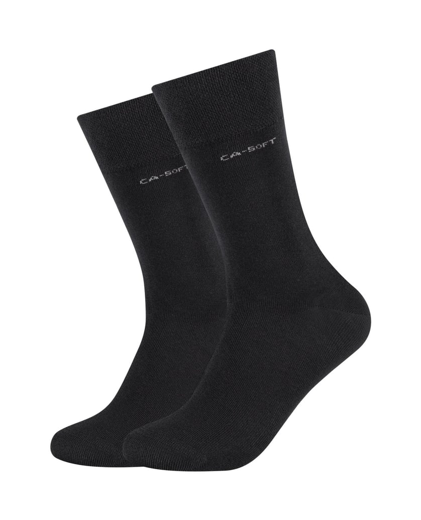 Camano-Socken-ca-soft-3in1-Tencel-Wolle-Bambus-schwarz