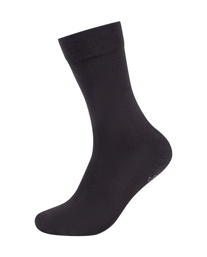 Camano-Socken-comfort-cotton-Stopper-schwarz