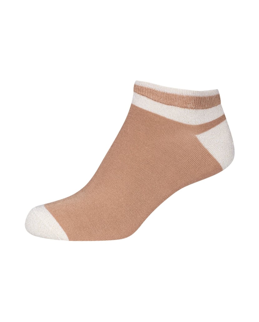Camano-Sneakersocken-silky-touch-lurex-schwarz