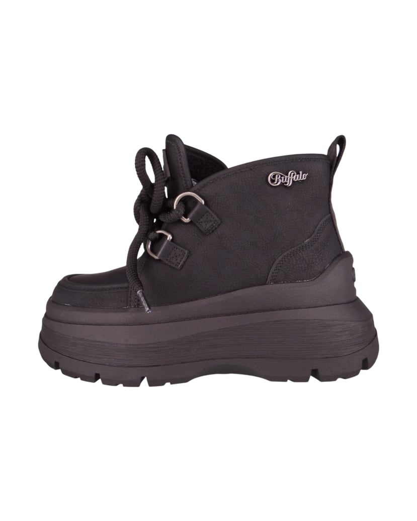 Buffalo-Stiefeletten-schwarz