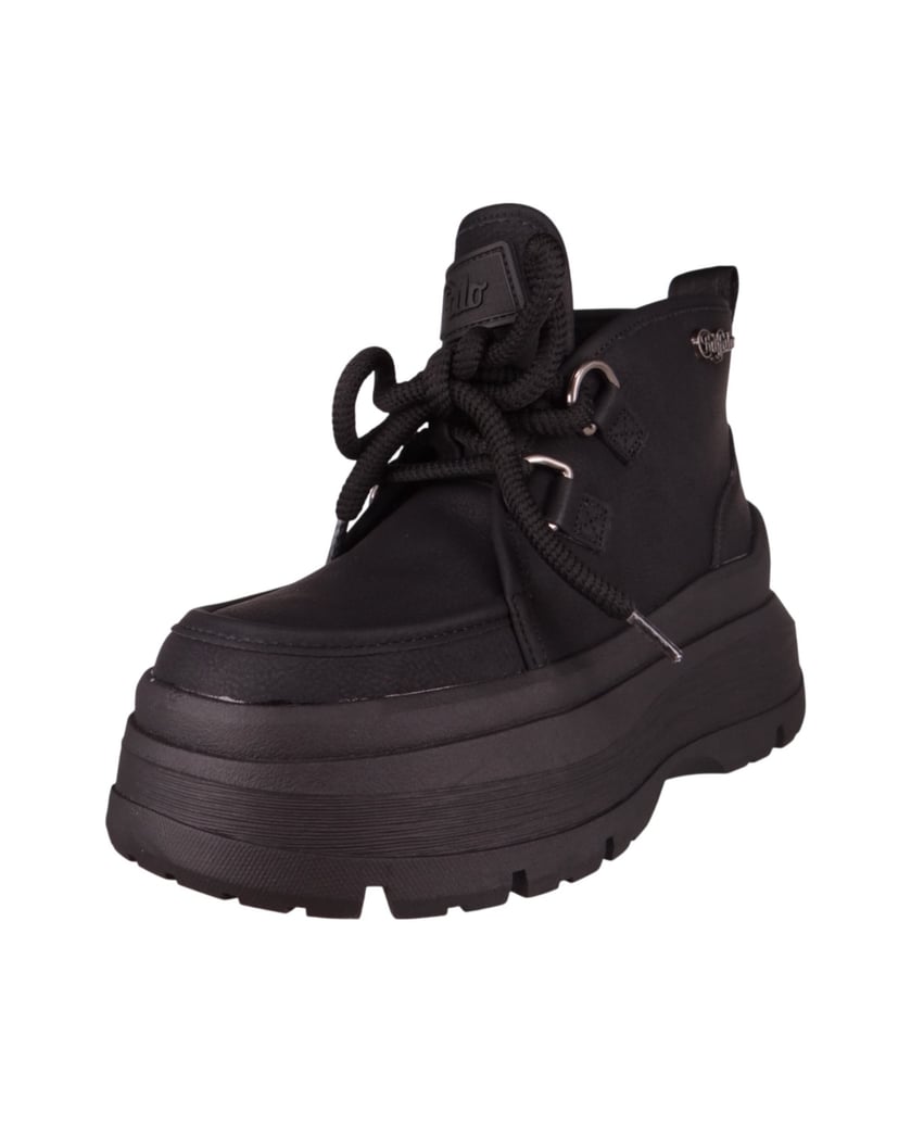 Buffalo-Stiefeletten-schwarz
