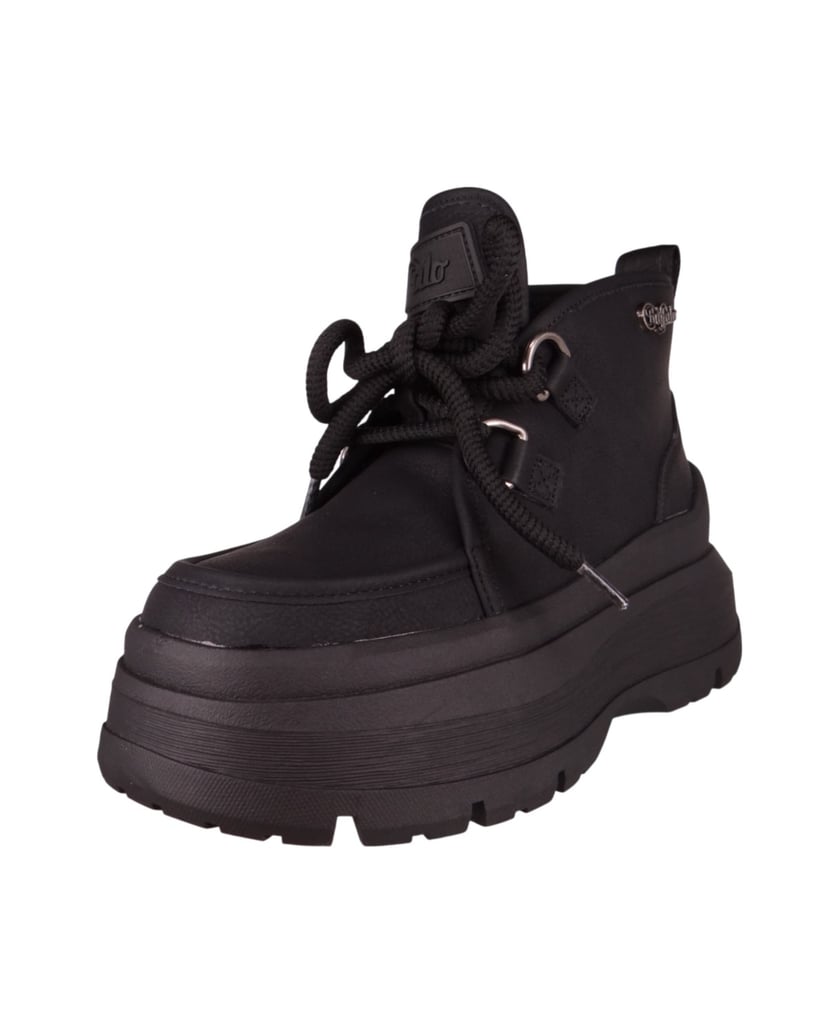 Buffalo-Stiefeletten-schwarz