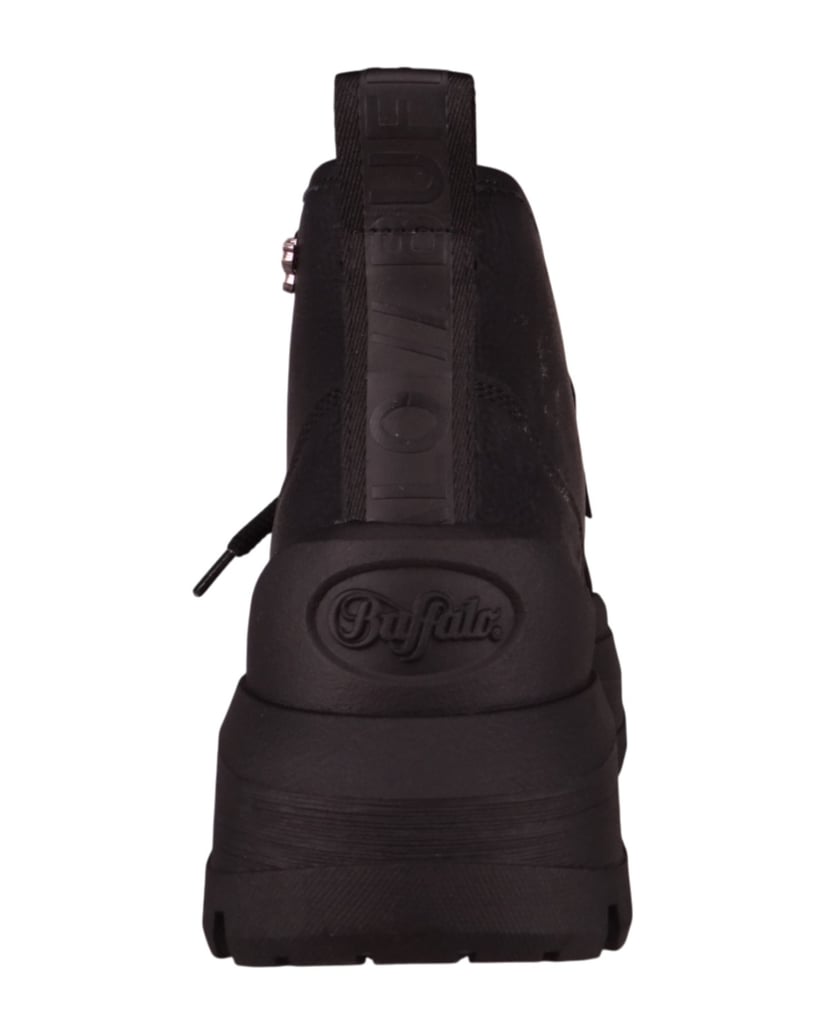 Buffalo-Stiefeletten-schwarz